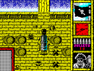 Black Beard screenshot 3 for ZX Spectrum
